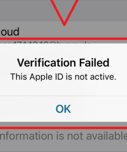 this apple id is not active