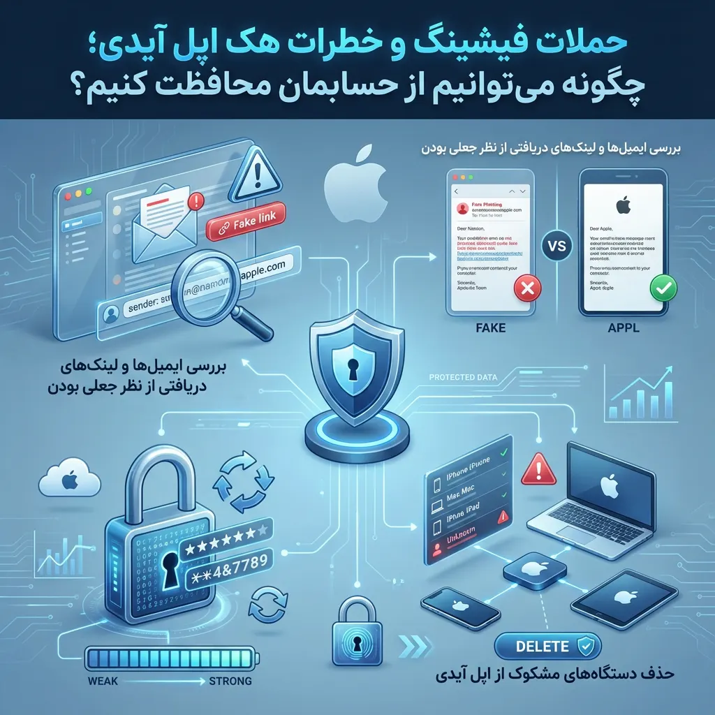 حملات فیشینگ اپل آیدی