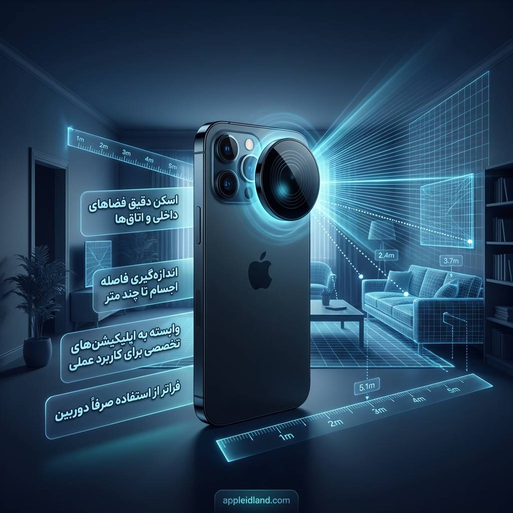 دایره سیاه کنار دوربین آیفون